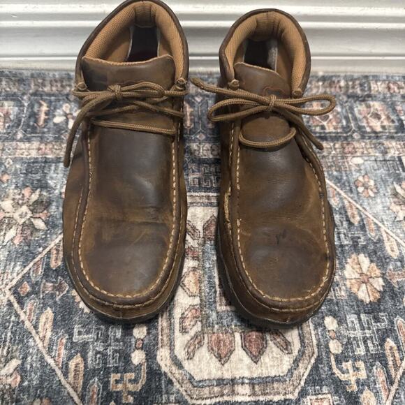 Twisted X Work Chukka Steel Toe Boot Brown Mens Size 7 M - Picture 1 of 6